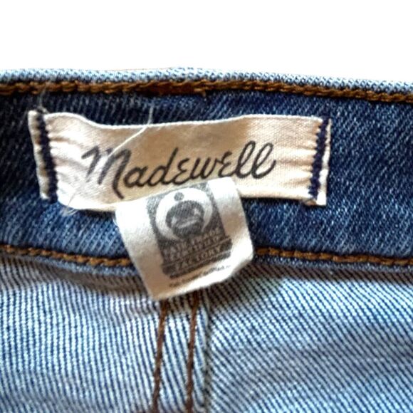 Madewell The Perfect Vintage Jean Melgrove Wash Blue Straight Women's Size 26 - Picture 3 of 10